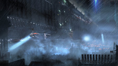 Rain Paris Helicopters Remember Me cityscapes artwork 