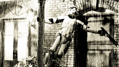 Rain storm The singing trooper