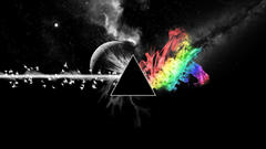 Rainbow clouds pink floyd