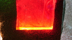 Rainbow stained glass contains