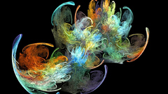 Rainbows abstract weird