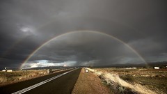 Rainbows double rainbow