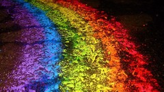 Rainbows ground lighters multicolor