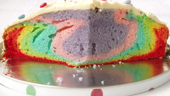 Rainbows nom cakes