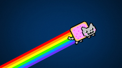 Rainbows nyan cat