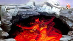 Ravena fantasy Art lava