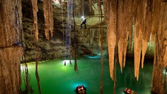 Rays nature water light cave climbing national geographic 