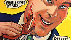 Razor surreal flesh smiling