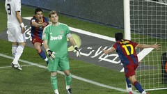 Real Madrid David Villa FC Barcelona iker casillas El Clasico 