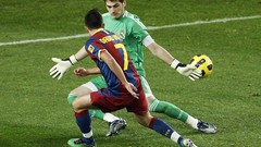 Real Madrid David Villa FC Barcelona iker casillas El Clasico