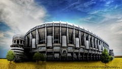 Real Madrid Santiago Bernabeu HDR Photography