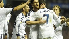 Real Madrid Sergio Ramos cristiano ronaldo Xabi Alonso
