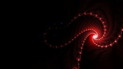 Red abstract shapes swirly 1440x900
