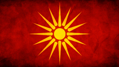 Red ancient macedonia nature