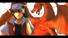 Red Ash Ketchum charizard