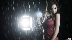 Red asians models Korean Lee Ji Min