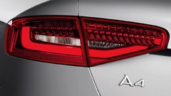 Red Audi silver Lamps A4 audi a4