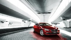 Red BMW 650i Coupe