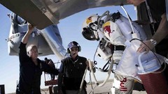 Red Bull Felix Baumgartner stratos free fall Red Bull Stratos