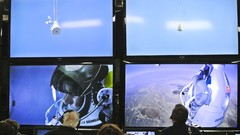 Red Bull Felix Baumgartner stratos free fall Red Bull Stratos