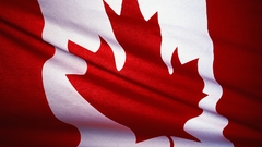 Red Canada Flags Canadian