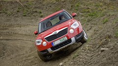 Red cars Škoda skoda