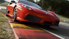 Red cars 2008 ferrari f430 scuderia