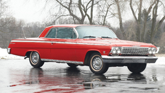 Red cars chevrolet impala
