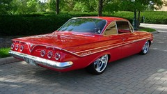 Red cars Chevrolet Impala