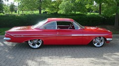 Red cars Chevrolet Impala