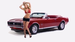 Red cars convertible Shorts