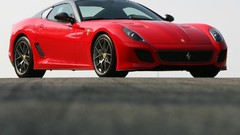 Red cars Ferrari 599 Ferrari 599 GTO