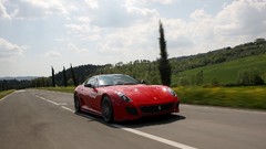 Red cars Ferrari 599 Ferrari 599 GTO