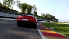 Red cars Ferrari 599 Ferrari 599 GTO