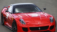 Red cars Ferrari 599XX