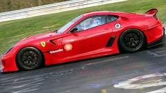Red cars Ferrari 599XX