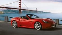 Red cars Ferrari California