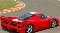 Red cars Ferrari FXX
