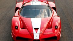 Red cars Ferrari FXX