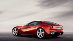 Red cars Ferrari vehicles ferrari f12 berlinetta red cars rear 