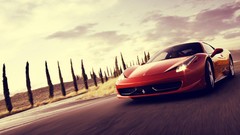 Red cars Ferrari vintage Supercars ferrari 458