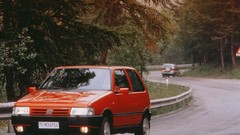 Red cars Fiat vehicles Fiat Uno