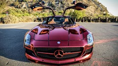 Red cars front Mercedes-Benz exterior sls amg mercedes benz sls 