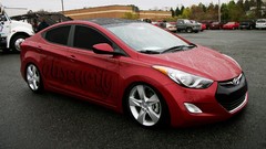 Red cars Hyundai sports cars elantra Hyundai Elantra