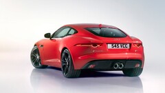 red cars Jaguar F-Type Coupe Simple Background Jaguar (car)