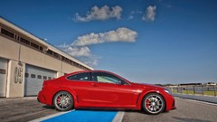 Red cars Mercedes-Benz black series Coupé Mercedes Benz C63 
