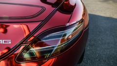 Red cars Mercedes-Benz body wrap exterior sls amg mercedes benz 