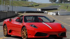 Red cars Scuderia Ferrari