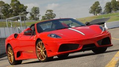 Red cars Scuderia Ferrari