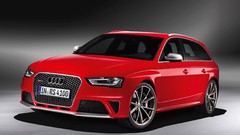 Red cars vehicles sports cars avant Audi RS4
